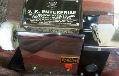 SKE FRP Diamond Wheel Optical Cr Lens Cutter Machine Dry With buff