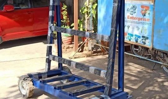 S K Slab Trolley Boggy 1500-2500 KGS Capacity, For Industrial, Load Capacity: 50 Kg