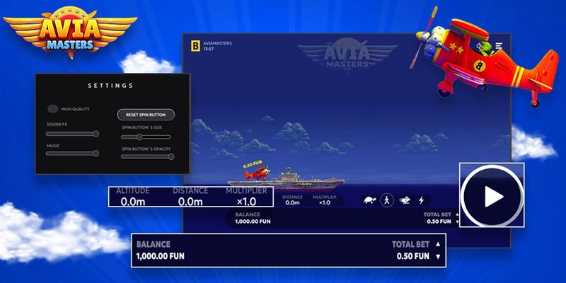 Entdecken Sie das Avia Masters Flugzeugspiel in Deutschland - Glücksspiel für